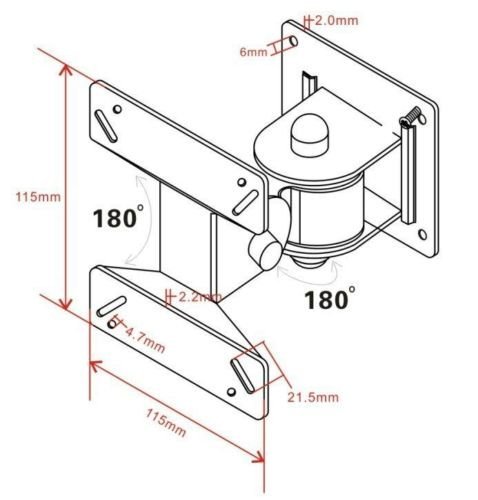 TV BRACKET 14’’ - 27’’ (code:4000) - Image 5