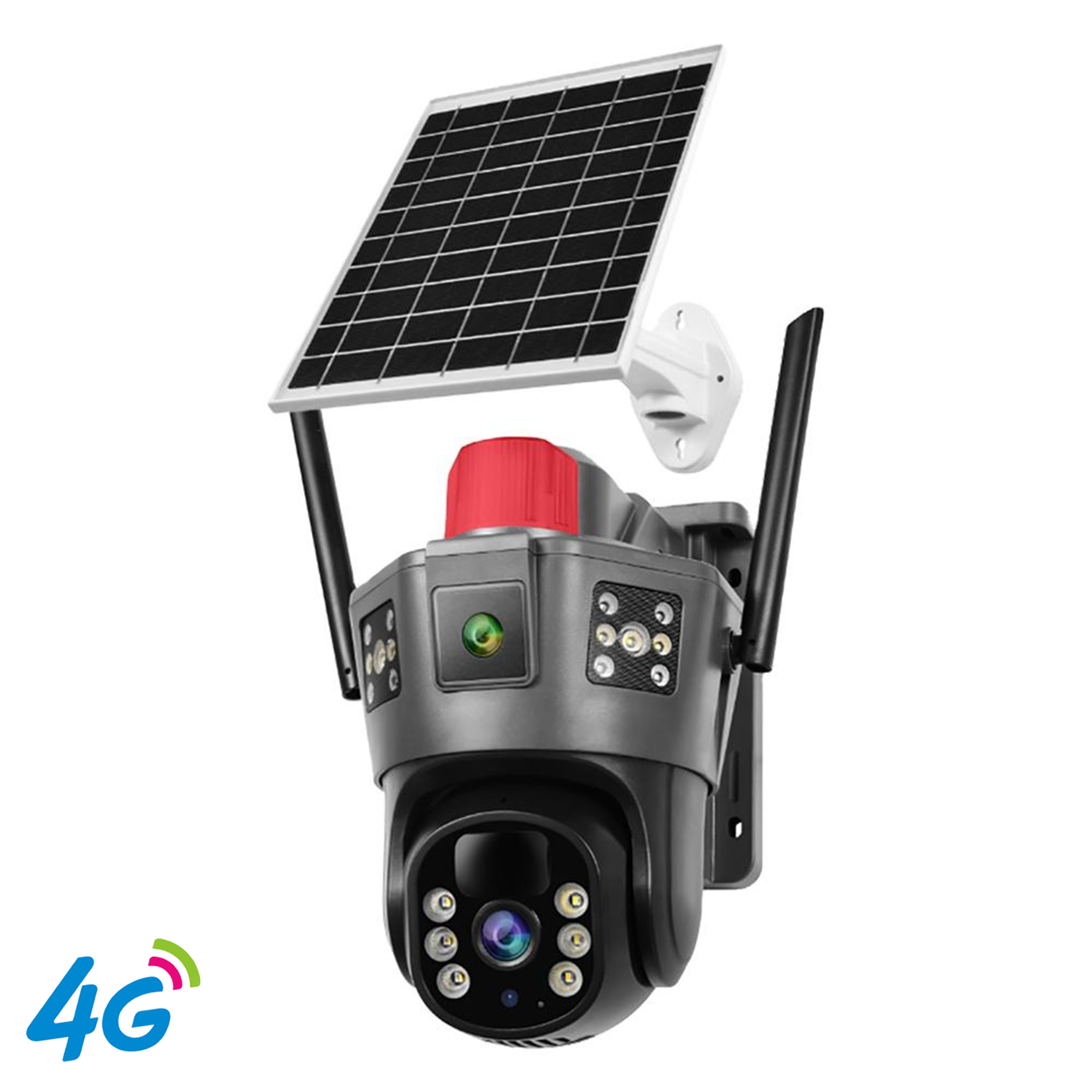 4G Sim Card Solar Camera Dual Lens Outdoor 6MP O-Kam Pro (Code : 1075B)