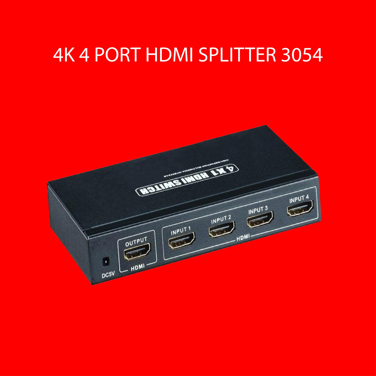 4K 4 PORT HDMI SPLITTER (code:3054)