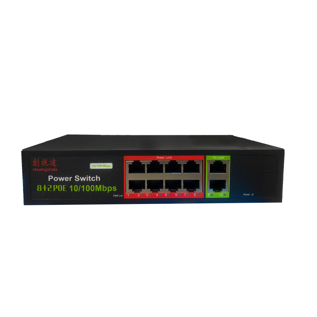 GV-TECH POE SWITCH 8 PORT (code:3076)