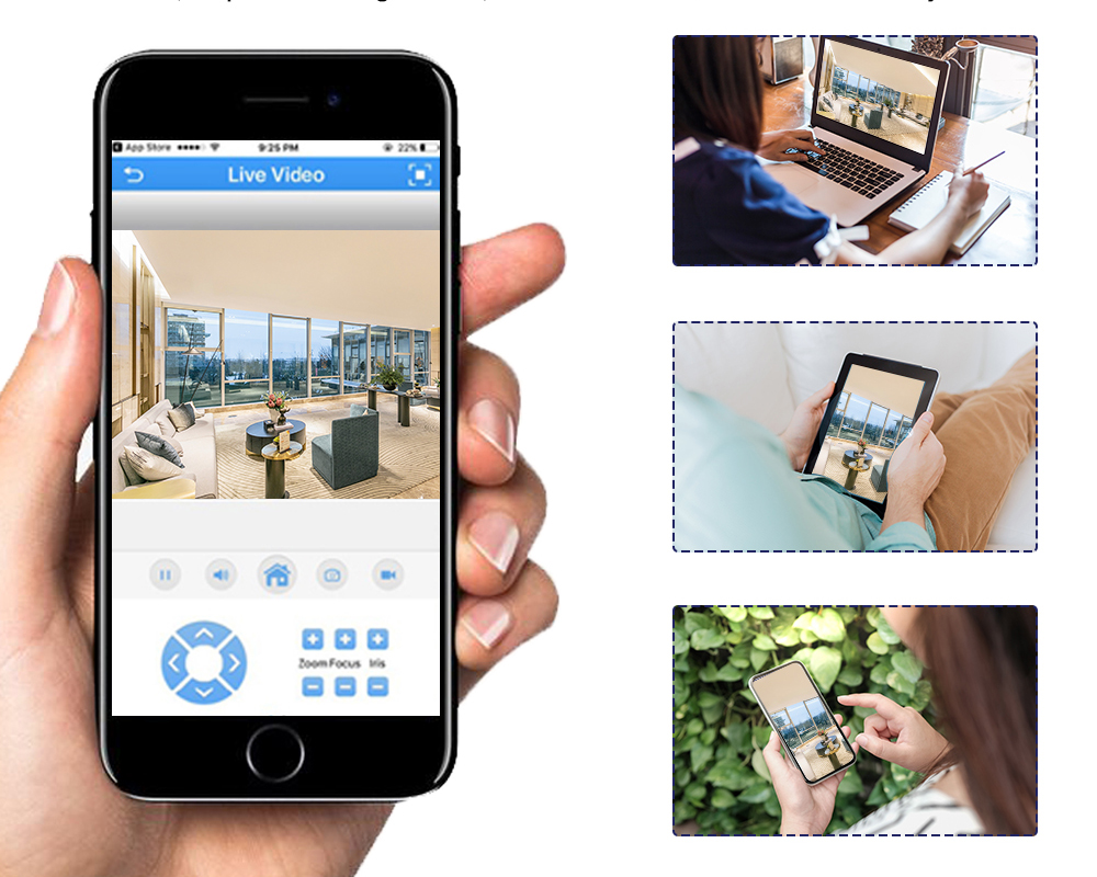 NVR 8 Channel Wifi Wireless Network Video Recorder ICSEE APP (code:2030) - Image 10