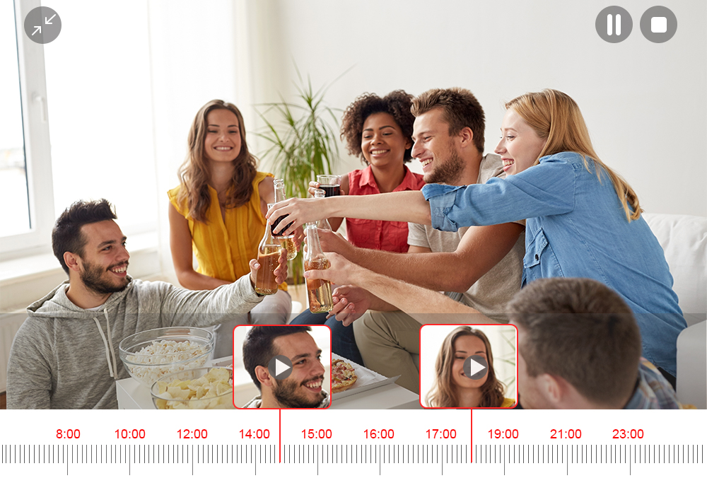 NVR 8 Channel Wifi Wireless Network Video Recorder ICSEE APP (code:2030) - Image 13