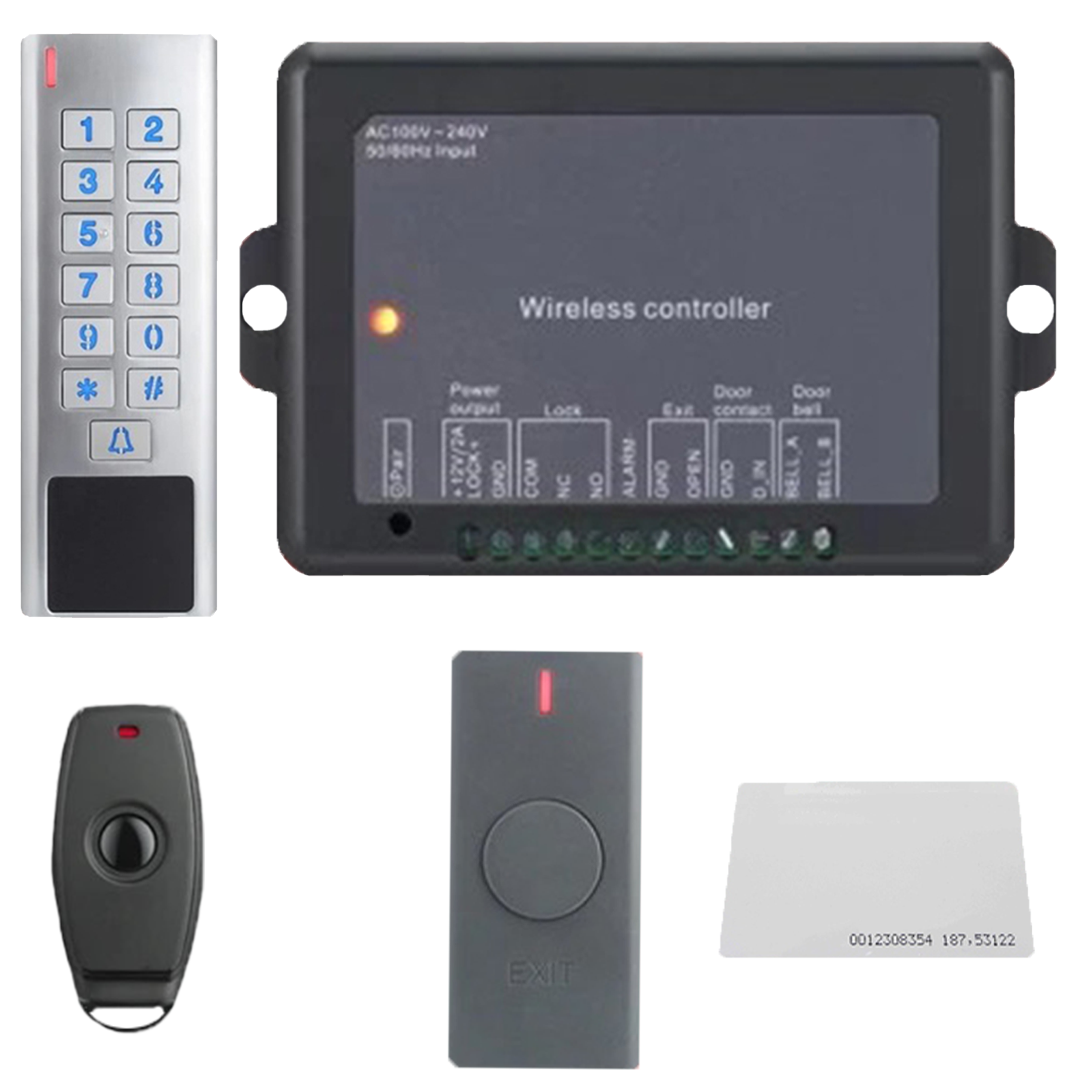 Wireless Door Lock Controller Full Kit (Code:3592)