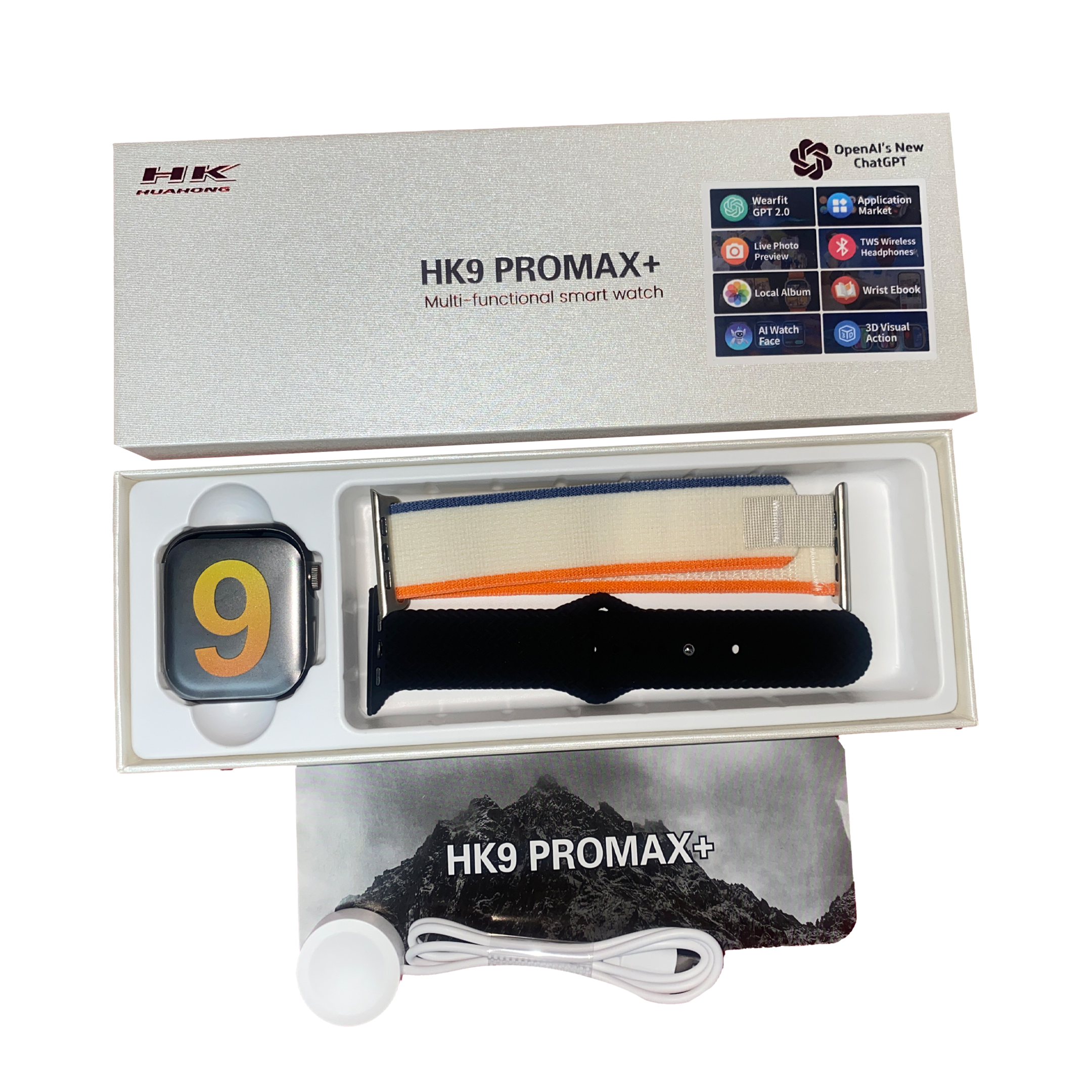 SMART WATCH HK9 PRO MAX+ (code:W28) - Image 2
